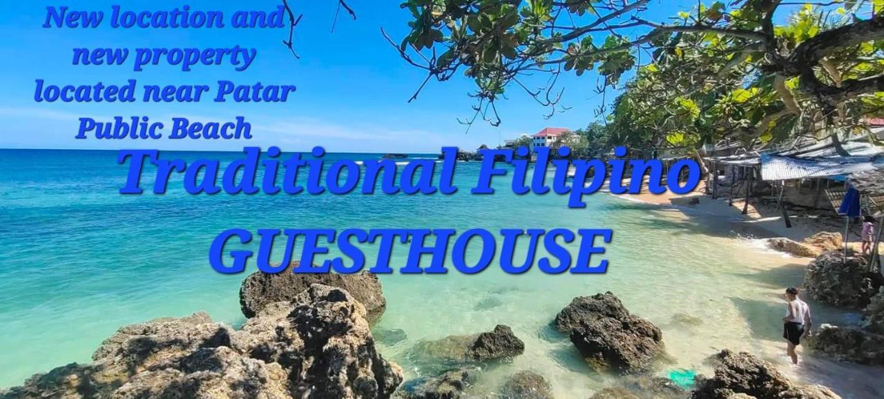 Traditional Private Guesthouse In Patar Beach Bolinao Экстерьер фото